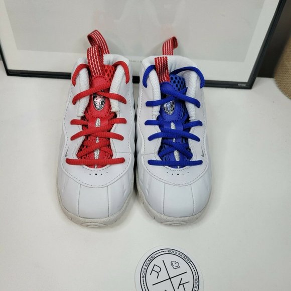 Nike Little Posite One (TD) USA Moon Photon Dust - Picture 4 of 4